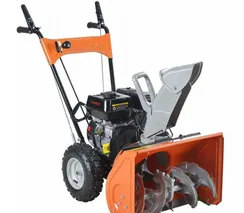 Бензиновый снегоуборщик "GARDEN PRO" KCM22B (пластиковый выброс)