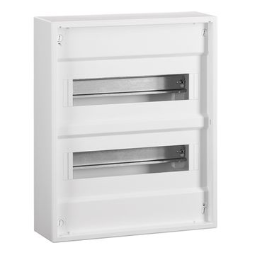 Щит накладной 24 модуля (2х12) металлическая дверца Schrack Technik BK003522--(K)