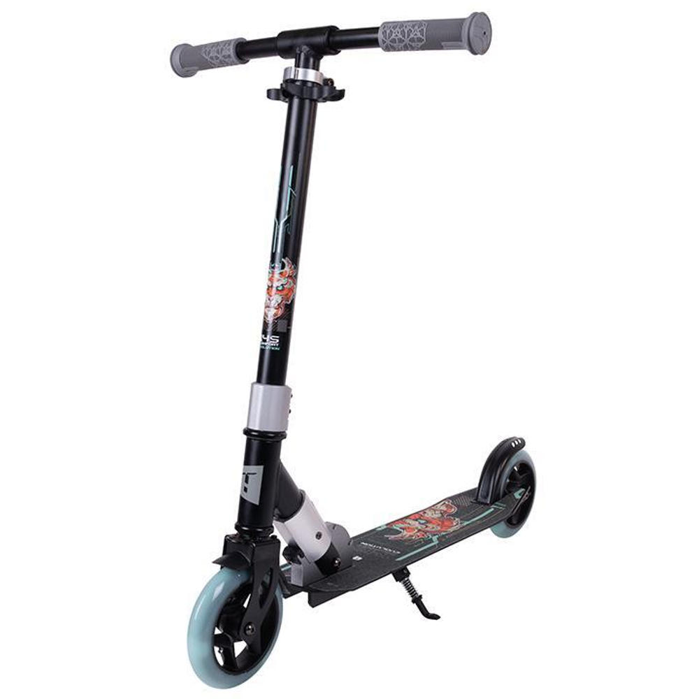 Самокат Tech Team COMFORT 145 LUX black-чёрный