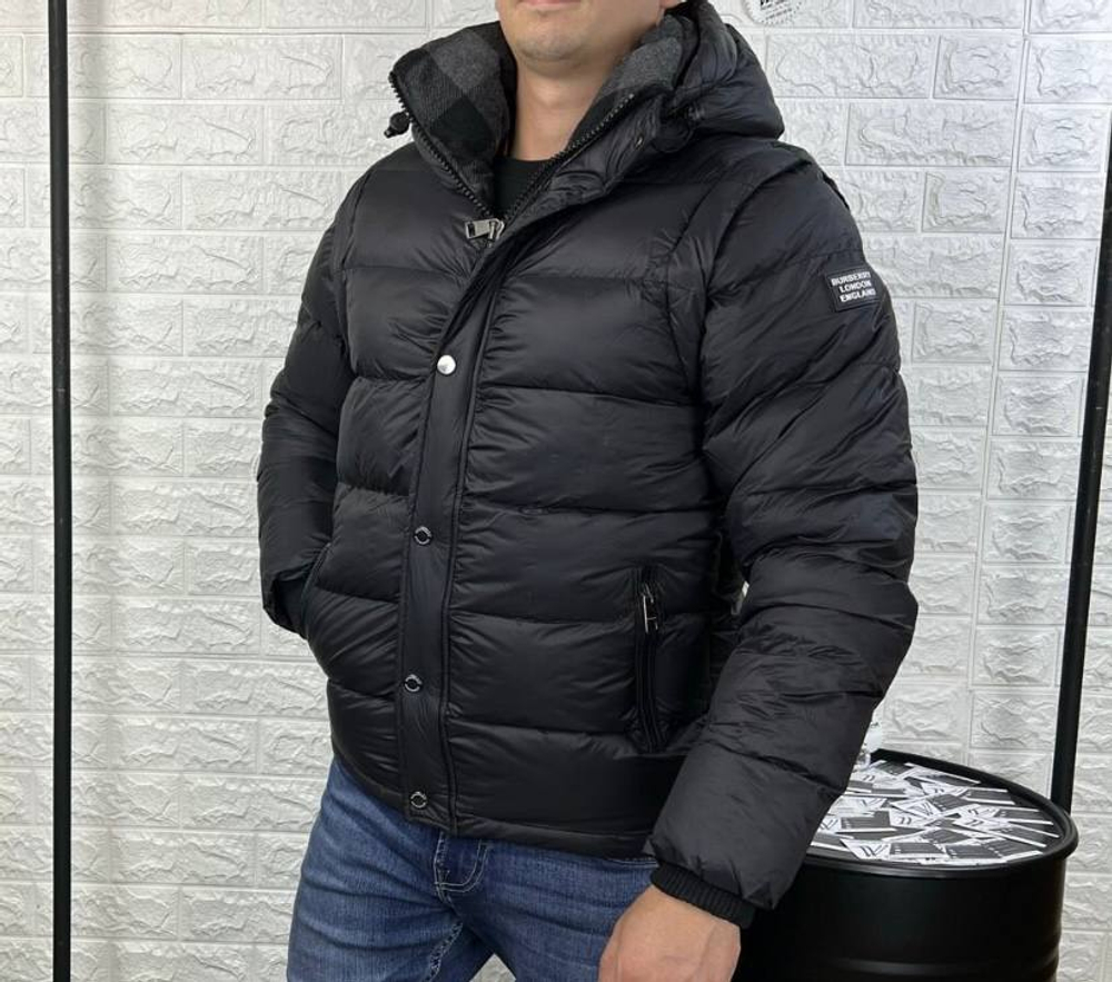 Burberry пуховик-жилет трансформер