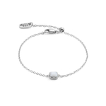 Браслет White quartz (April) Coeur de Lion