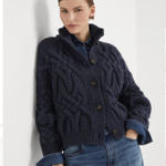 Марафон по вязанию бомбера от бренда Cucinelly "Nuance"