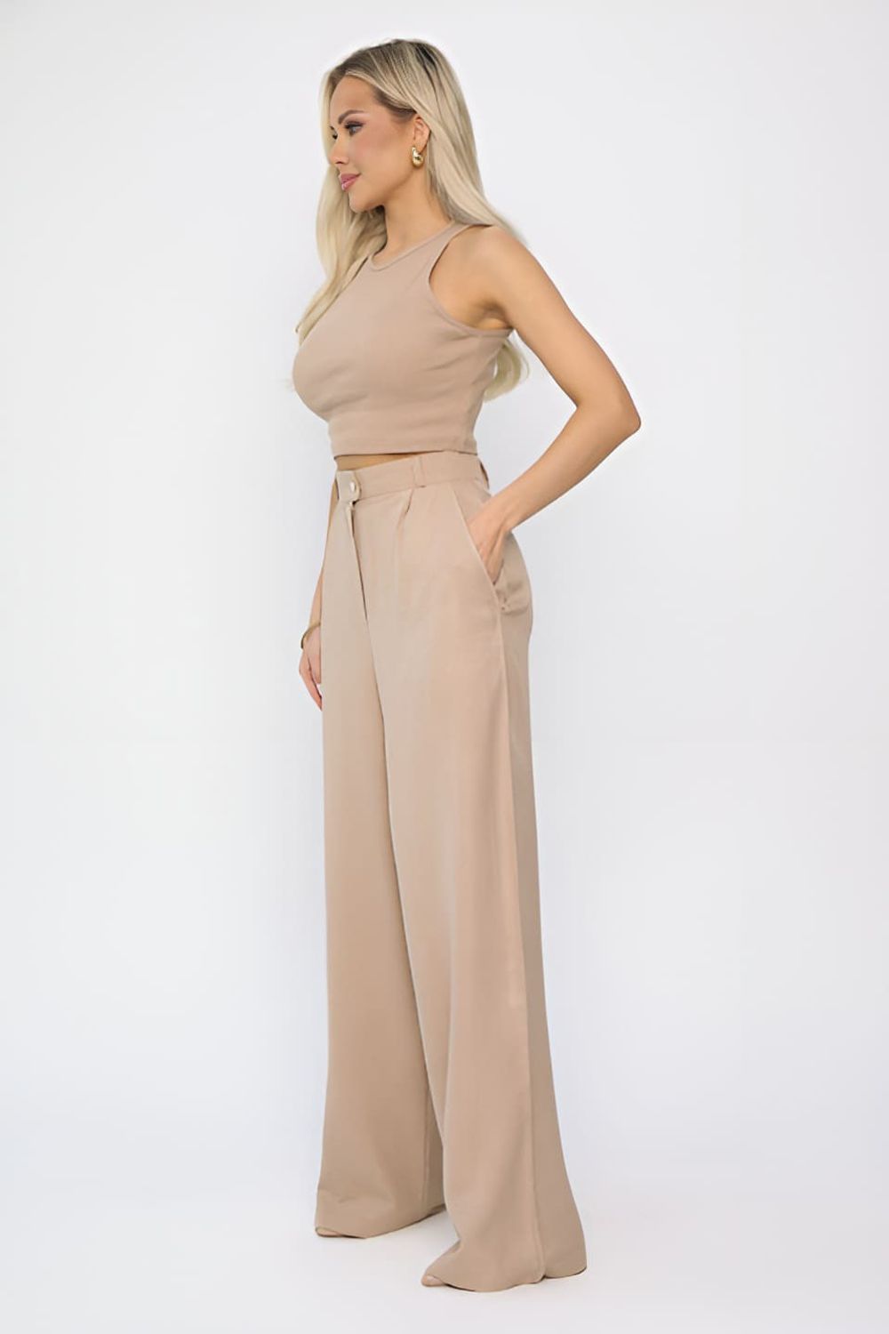 Брюки Скарлет (бежевый) Б13694-13М LT Collection