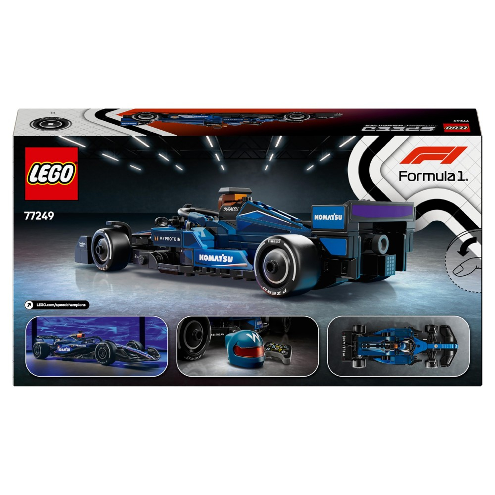 Конструктор LEGO Speed Champions 77249 Болид Ф1 Williams Racing FW46 — фото 4
