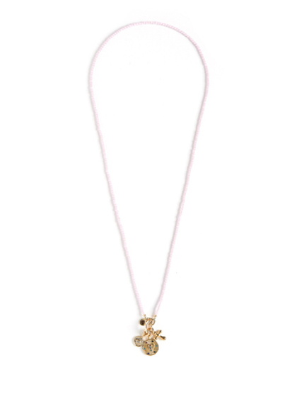 Сотуар "Heart eye cross" pink gold