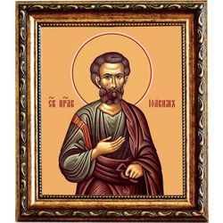 Иоаким праведный Богоотец. Икона на холсте.