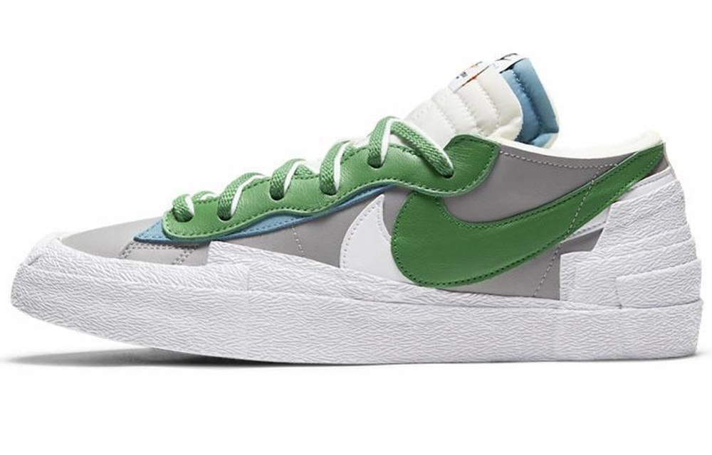 Кроссовки Sacai X Nike Blazer Low "Classic Green"