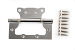 Петля без врезки MSF10075-2BB CP Blister хром