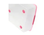 IRIS Короб для хранения THIN BOX UG-725 белый/розовый /6