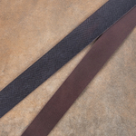 Ременная заготовка Saffiano Lux Chocolade (3,0+ мм), цв. Коричневый