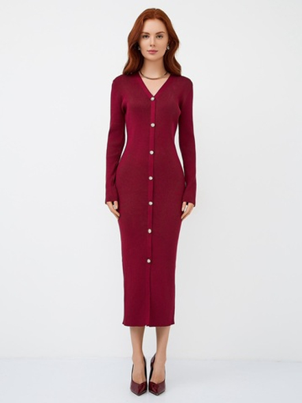 Платье с пуговицами