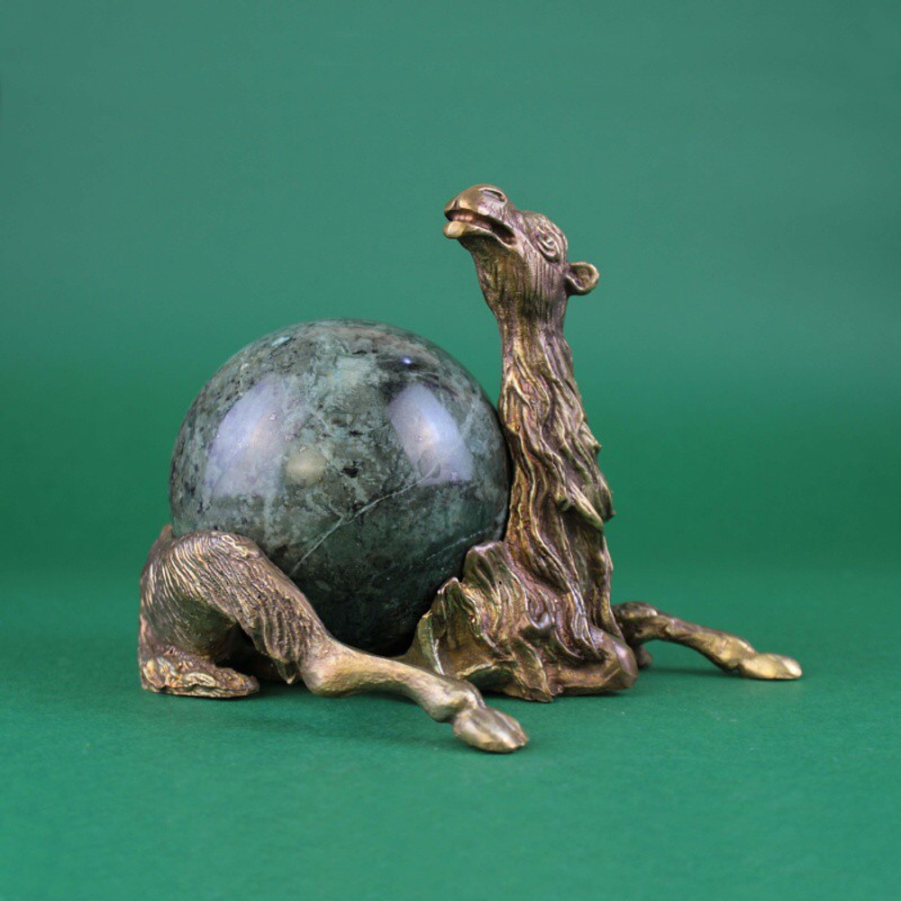 Бронзовая статуэтка «Верблюд»