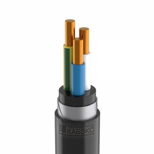 Кабель медный силовой бронированный ВБШвнг(A)-хл 3х2,5 ок(N,PE)-0,66