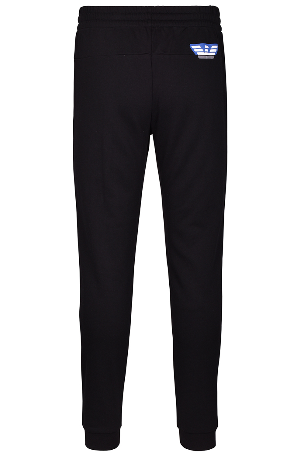 Мужские теннисные штаны EA7 Man Jersey Trouser - black