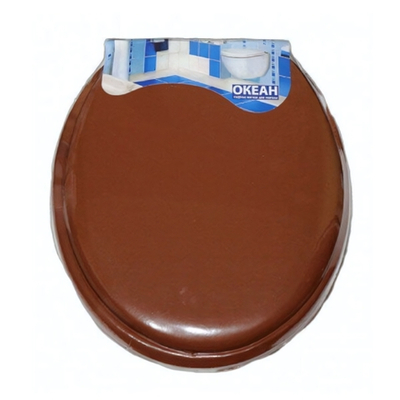 Мягкая крышка-сиденье для унитаза "VANNA LUX" цвет коричневый