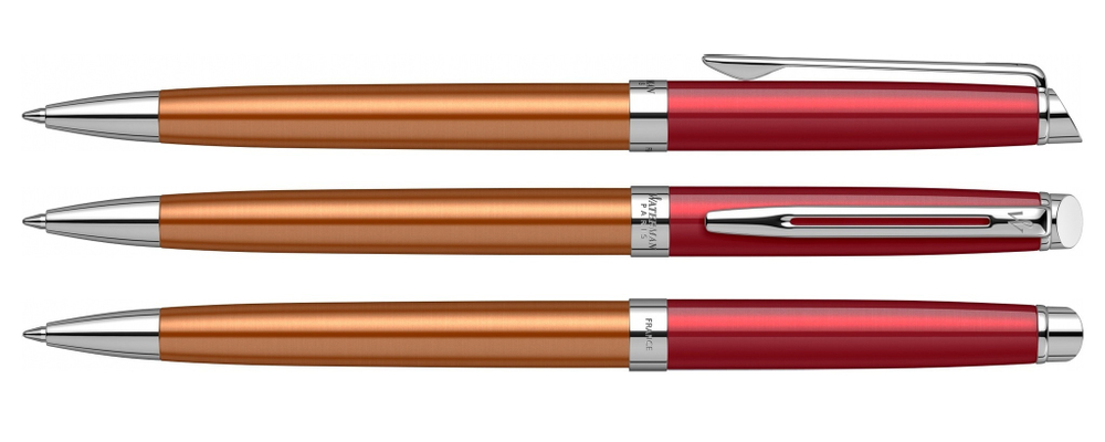 Шариковая ручка Waterman Hemisphere French riviera VERMILLON в подарочной коробке