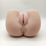 Мастурбатор реалистичный вагина и анус телесный 20 см