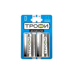Батарейки Трофи LR20-2BL ENERGY POWER Alkaline
