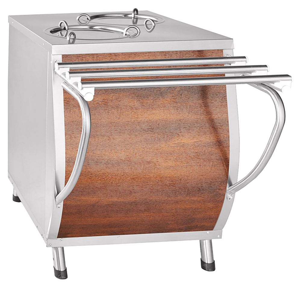 Прилавок для подогрева тарелок Abat ПТЭ-70Т-80 кашир.