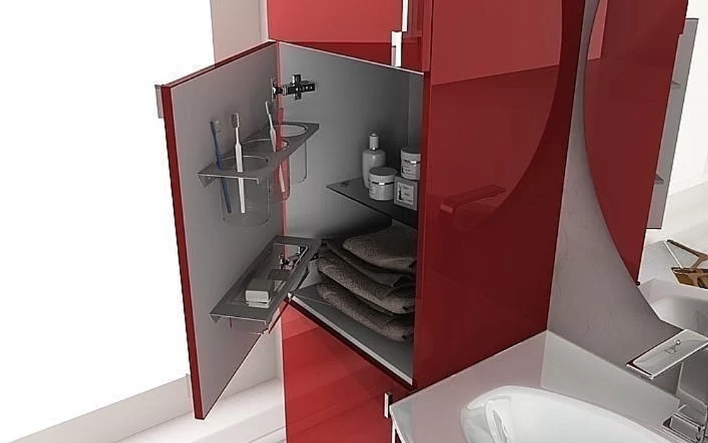 Пенал Cezares Moderno 53099 Rosso
