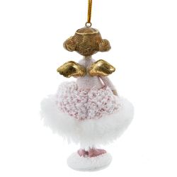 GAEM Фигурка декоративная подвесная "Ангел", L7 W7 H10,5 см, 2в.