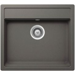 Мойка SCHOCK Vero 60 (N-100) Cristadur 570x510 серебристый камень