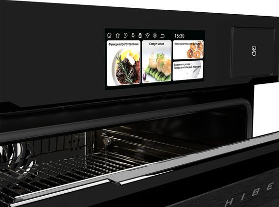 Духовой шкаф HIBERG S-VM 6615 B i-SMART