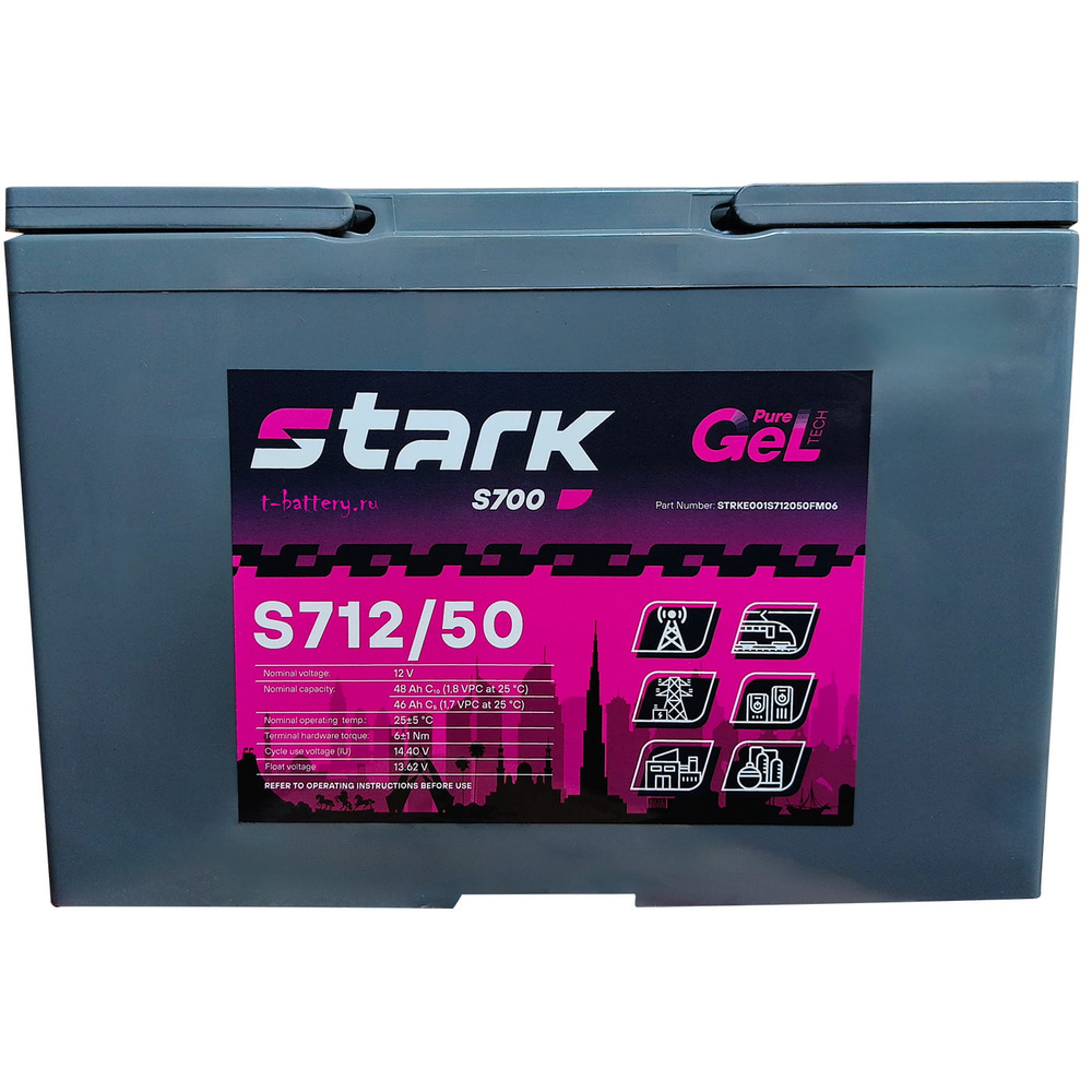 Тяговые аккумуляторные батареи STARK S712/50