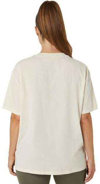 Женская теннисная футболка Asics Logo T-Shirt - Бежевый
