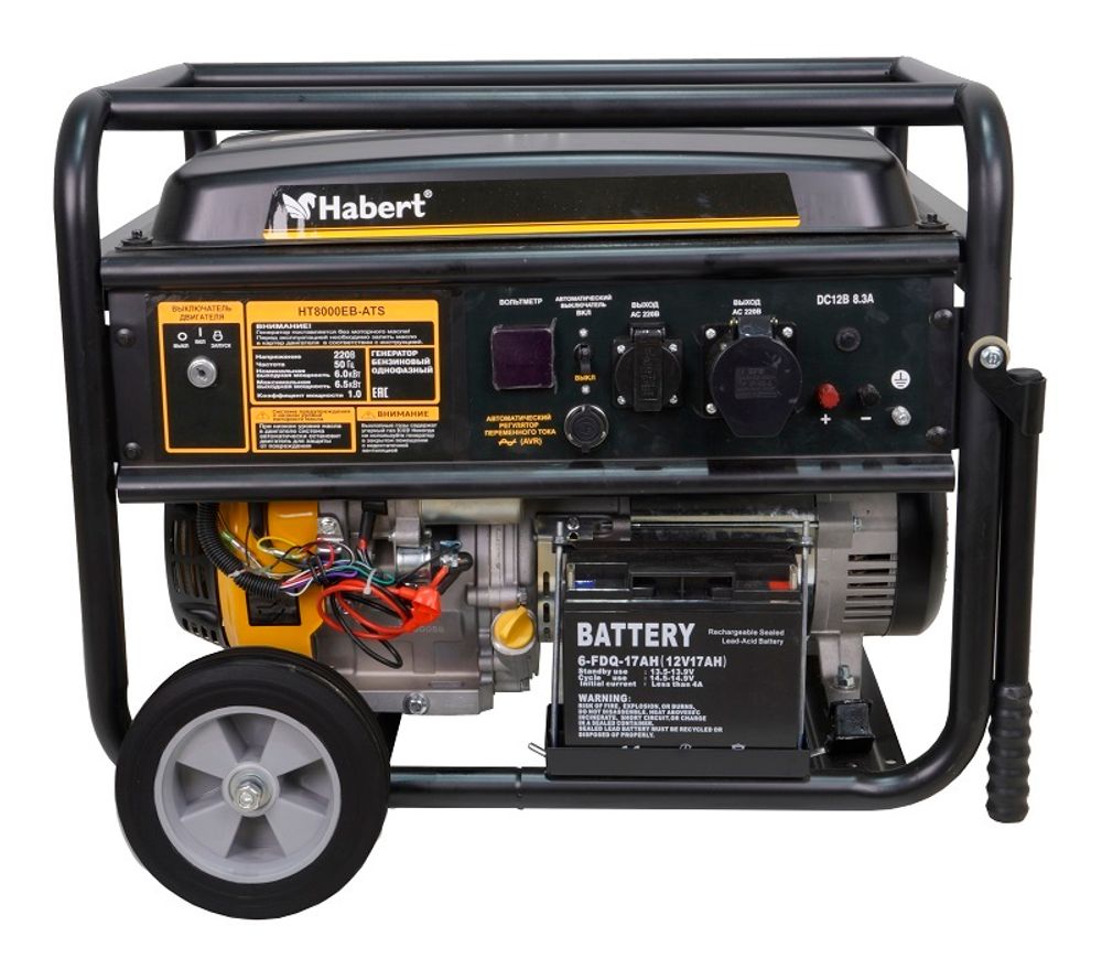 Генератор бензиновый Habert HT8000EB-ATS