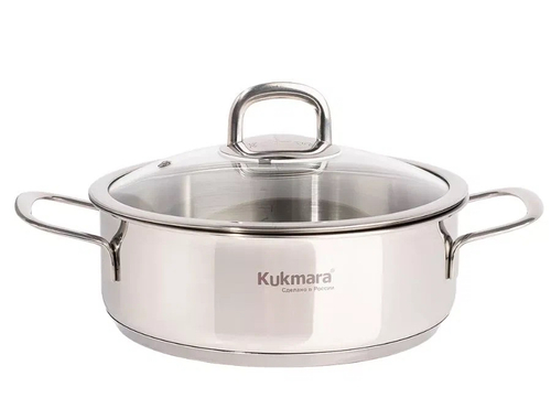 Сотейник линии “Safia”3,9 л д26 со стеклянной крышкой