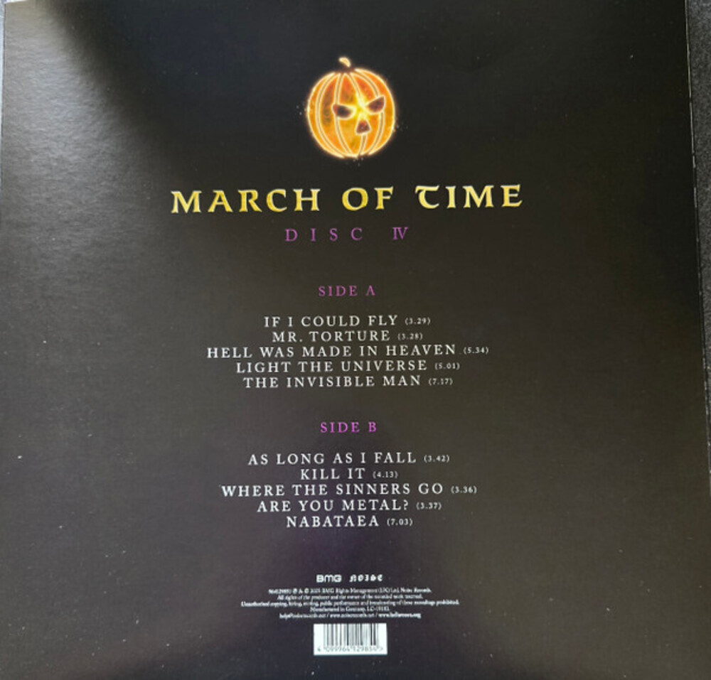 Helloween / March Of Time: The Best Of 40 Years (Limited Edition)(Coloured Vinyl)(5LP)