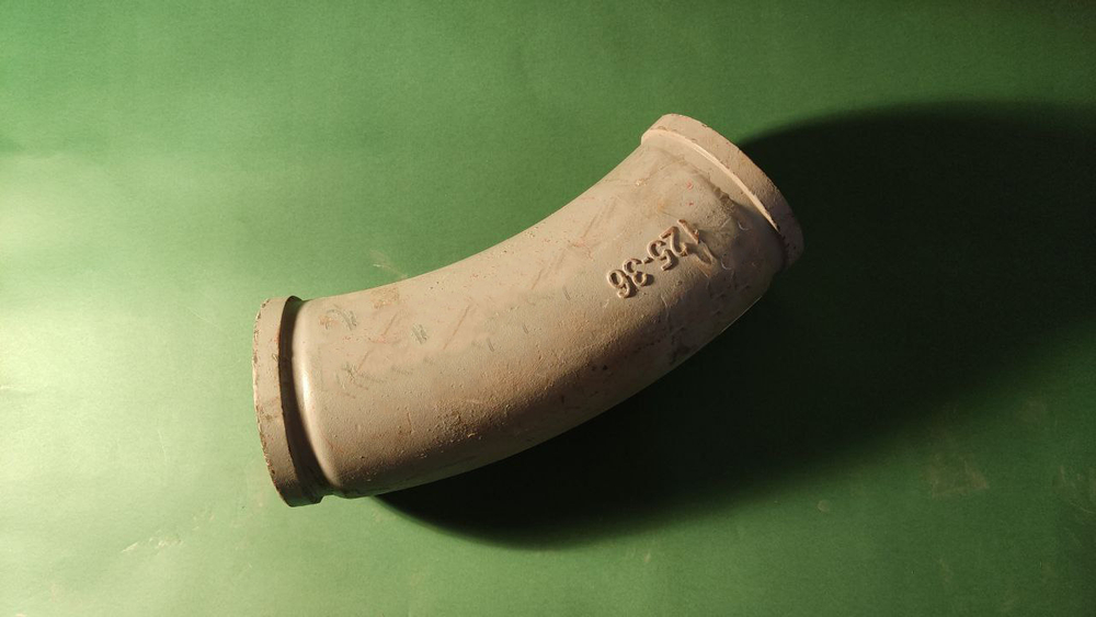 Угол бетоновода DN125*R420*36