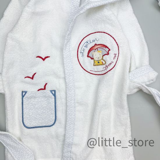 Банный комплект "Cute sailor" БЕЗ КОРОБКИ