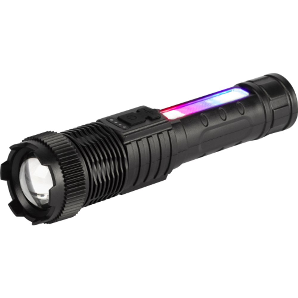 Светодиодный фонарь ЭРА UA-402 универсальный аккумуляторный 5 Вт LED + 5 Вт COB Zoom 6 режимов маячок клипса USB type C