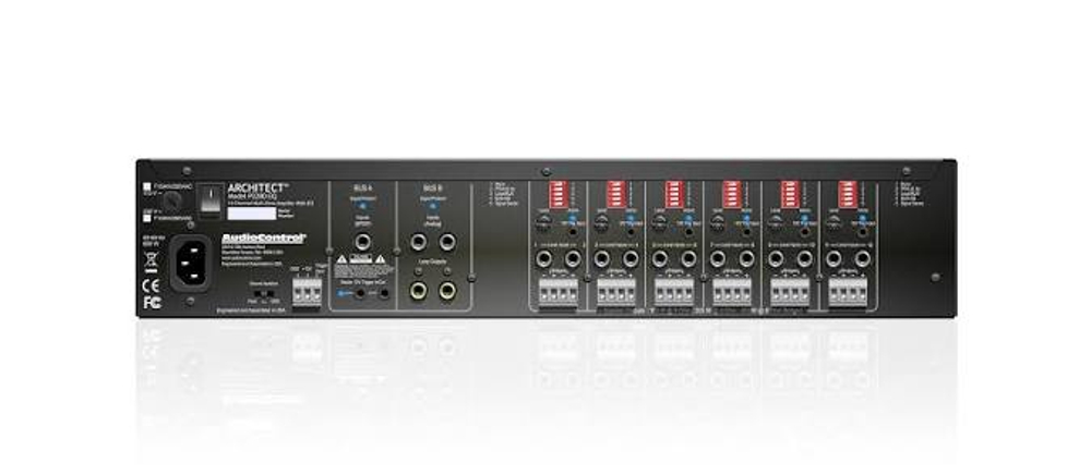 AudioControl Architect P2280 EQ — 12-канальный высокомощный многозонный усилитель с эквалайзером