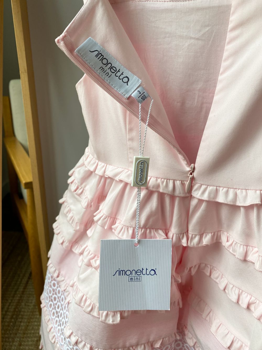 Новое хлопковое платье Simonetta, 98