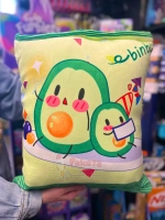 Мягкая игрушка подушка Pudding Пудинг Авокадо 6 шт
