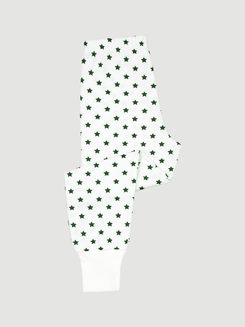 Пижама Mjölk Green Stars, на манжетах