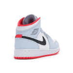 Кроссовки Air Jordan 1 Mid GS Half Blue