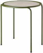 Столик кофейный металлический Scab Design Dress Code, оливковый, тортора шпатель