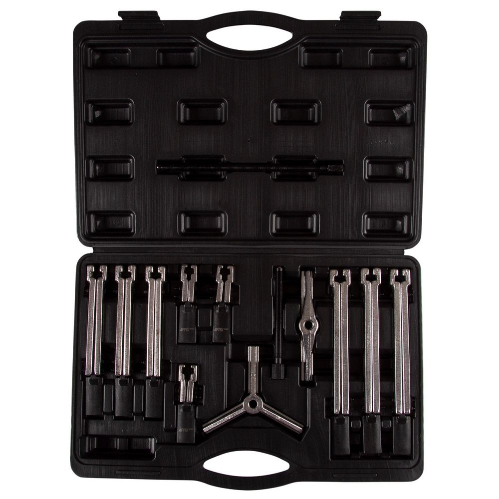 AFFIX (AF10412012C) Съемник подшипников, 2-х и 3-х захватный, кейс, 13 предметов