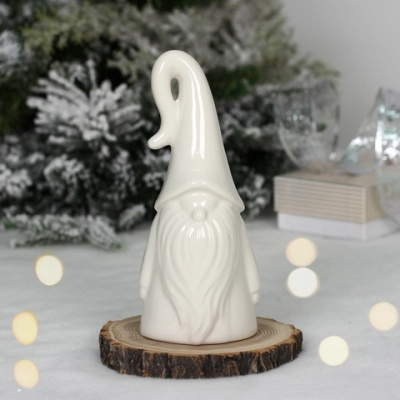 Украшение новогоднее GLOSS «Волшебник» 8.5*7*19 см, Белый