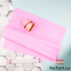 Силиконовый коврик с разметкой 50x40 см