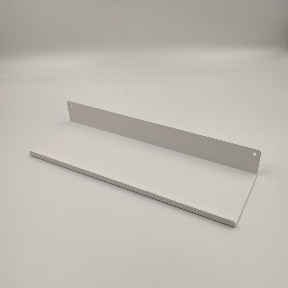 Полка MetaDec Plain настенная прямая, 30х10см белая, 1шт
