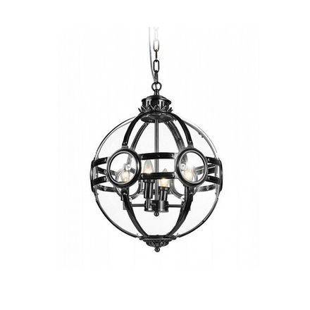 Люстра Hagerty 3 black