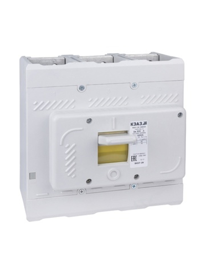 Выключатель автоматический 500А 5000Im ВА57-39-340010 УХЛ3 690В AC КЭАЗ 109885