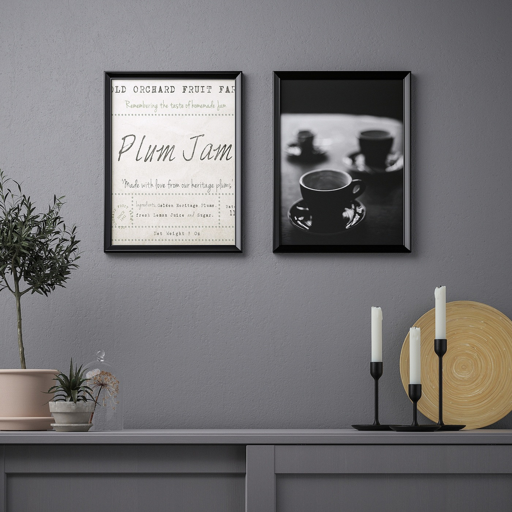 IKEA BILD  (ИКЕА БИЛД)  -  Плакат, сливовое варенье, 30x40 см
