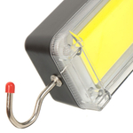 Фонарь кемп, встр акк, черно-серебр, SPE17194-16