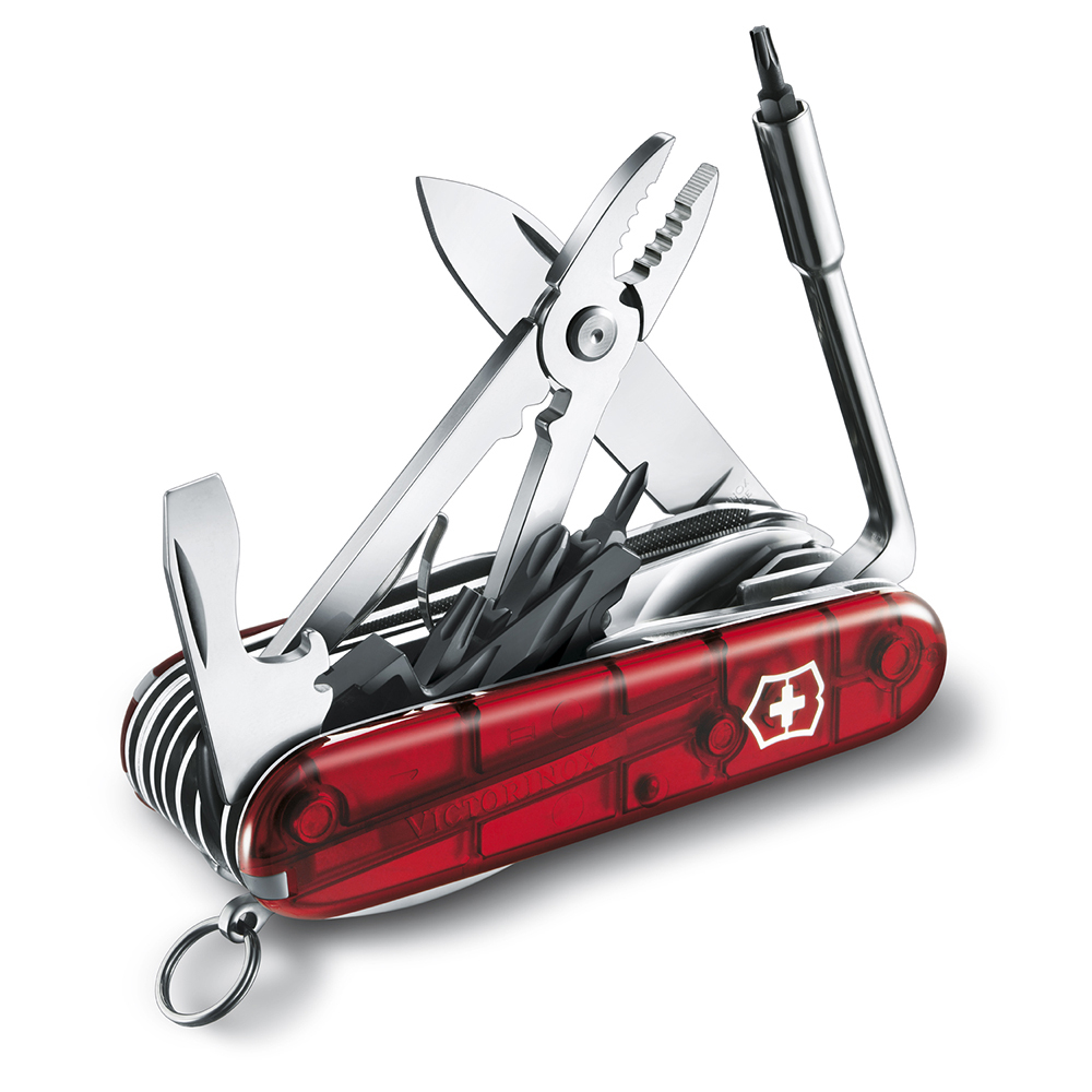Нож перочинный Victorinox CyberTool 41 (1.7775.T) 91мм 41 функция красный